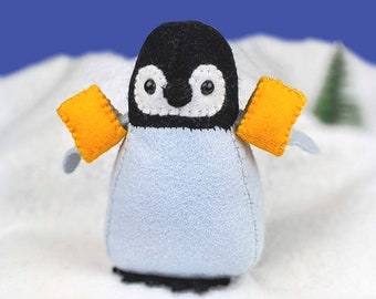 Penguin Chick Hand Stitching Felt Kit