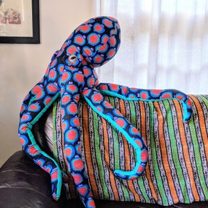 Giant Octopus AND Small Octopus Sewing Pattern Set PDF image 8