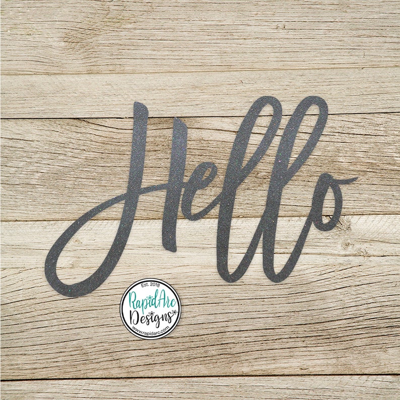 Hello Metal Word | Hello Sign | Home Wall Decor | Hello Welcome Sign ...