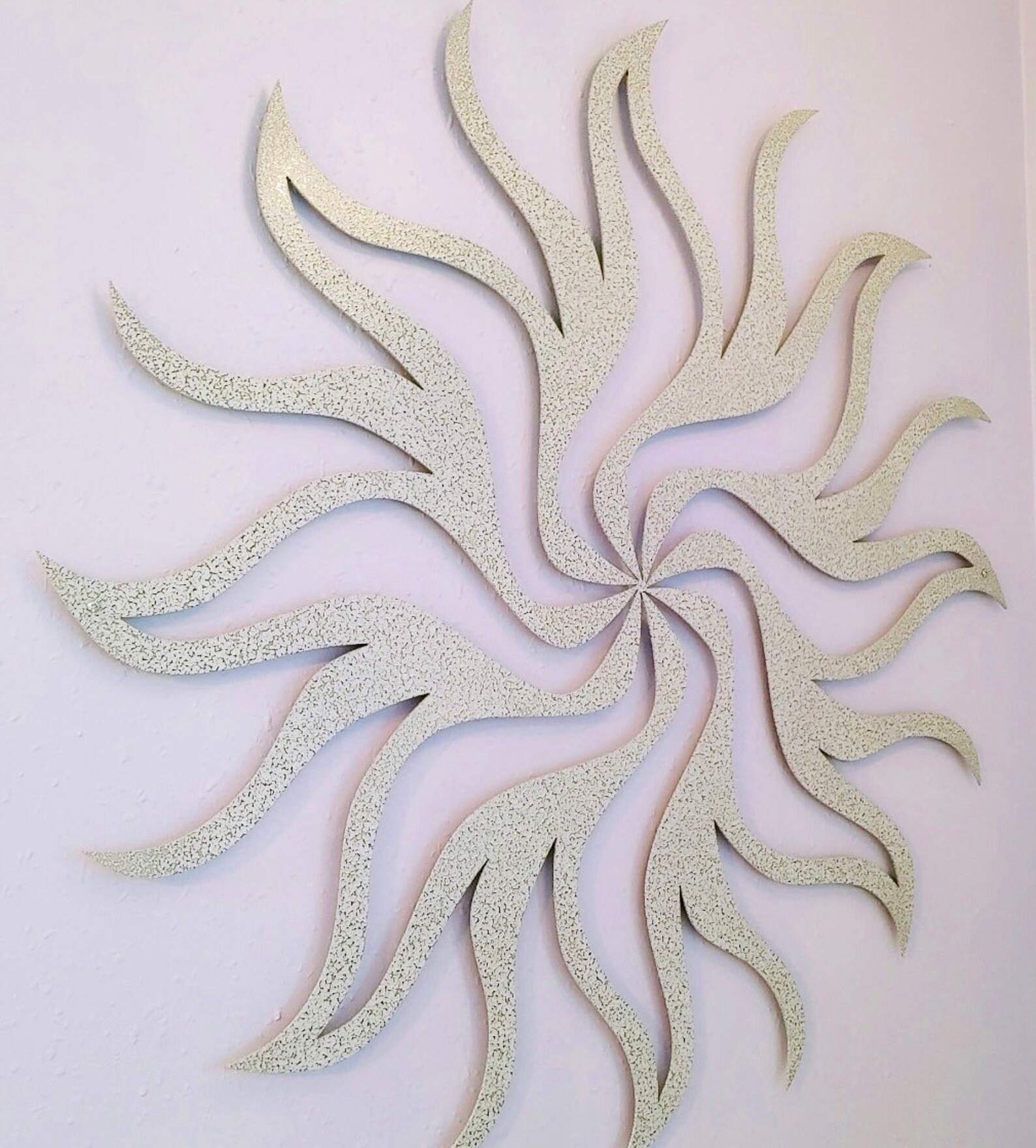 Brilliant SUNBURST Metal Art Sun Laser Cut Artisan Crafted Etsy