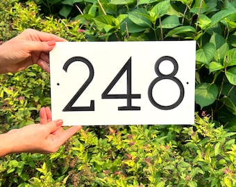 Rust Proof Address Signs -  UV Protection - Commercial Quality and Application