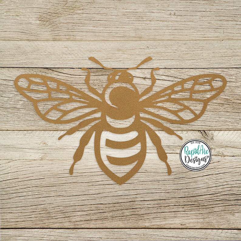 Custom Metal Honey Bee metal Wall Art outdoor Decor for Etsy