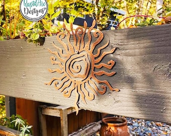 THE ORIGINAL Wacky Sun | Unique Metal Sun | Pool Patio Porch Decor