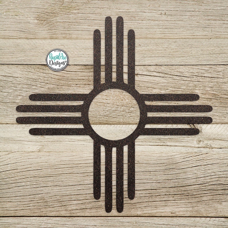 ZIA Sun Metal Wall Art Outdoor Patio Decor New Mexico Pueblo Zia Sun Metal Sun Home Decor Gift of Sun OIL RUBBED BRONZE