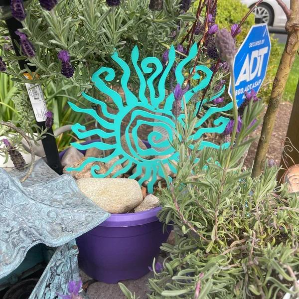 THE ORIGINAL Wacky Sun | Unique Metal Sun | Pool Patio Porch Decor