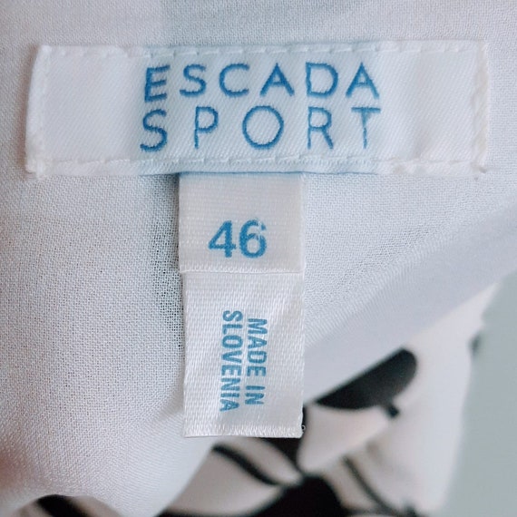 Escada Sport 100% Silk Skirt with Polyester Linin… - image 4