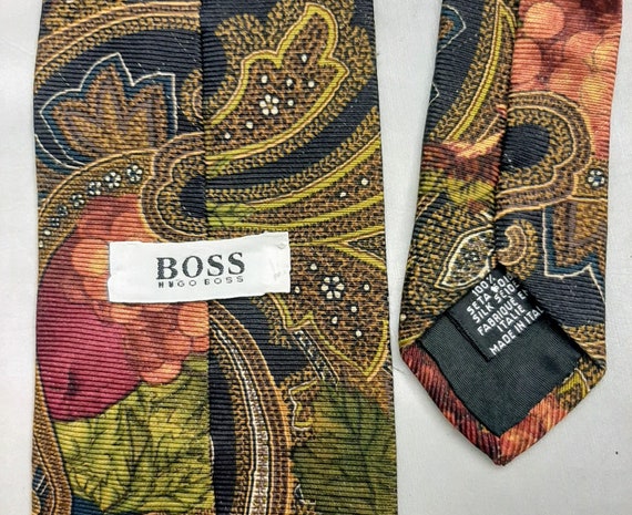 Mens Ties Neckties Lot of 4, Silk Radaelli, Hugo … - image 7