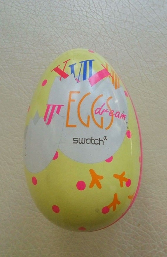 SWATCH WATCH EGGSDREAM MINT UNWORN EASTER SPECIAL GZ 128 | #473880069