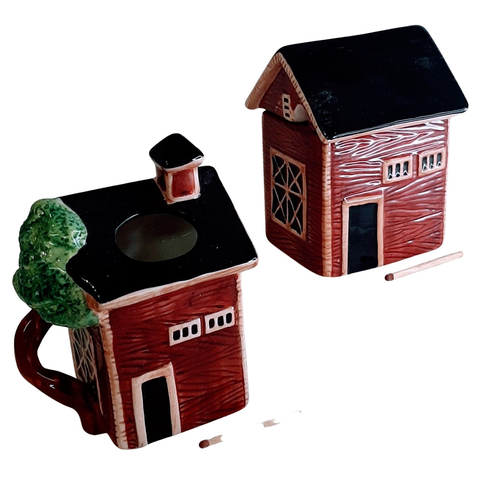 Sakura Homestead Sugar & Creamer Set China Hand Painted Kimble Etsy