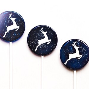 Christmas Reindeer Lollipops: Handmade Isomalt Candy