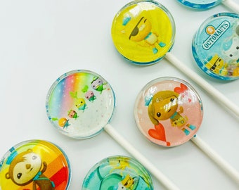 Octonauts lollipops- Octonauts party favors- Octonauts Party - Octonauts Birthday - Octonauts Favors