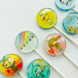 Octonauts lollipops- Octonauts party favors- Octonauts Party - Octonauts Birthday - Octonauts Favors