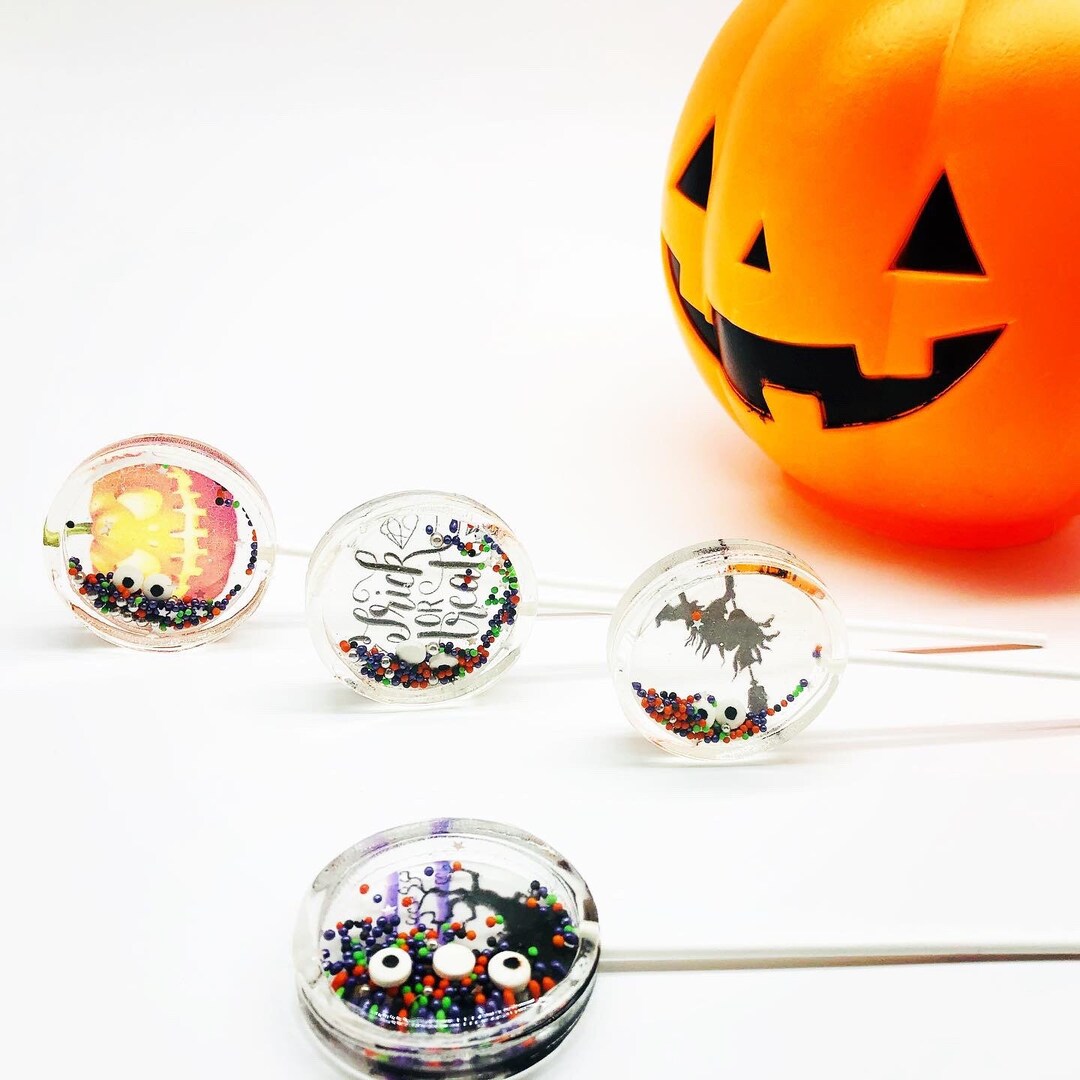 Halloween Lollipops Shaker Lollipops Halloween Party Favors Halloween