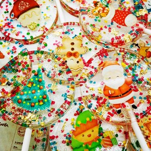 60 Pack Christmas Lollipops - Individually Wrapped Holiday 60 - View #2