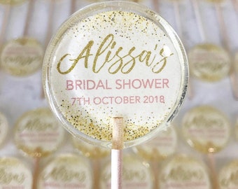 Image Lollipops -Unique Party Favors- Corporate Gift- Promo Gifts - Employee Gifts- Boho Wedding Favors ( Set includes 6 lollipops)