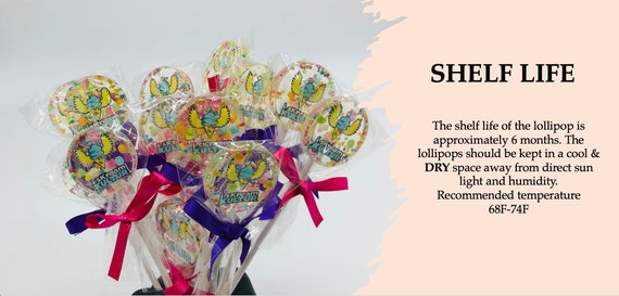 Beauty and The Beast Inspired Lollipops - Beauty and The Beast Party Favors - Beauty and The Beast Inspired Birthday