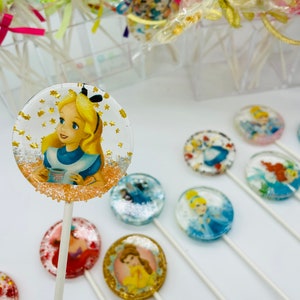 Princess Lollipops, Princess,  Princesses,  Princess Favors, Princess Favors, Princess Birthday