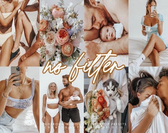 Natural Lightroom Presets, Mobile & Desktop Filters (6 DNG + XMP)