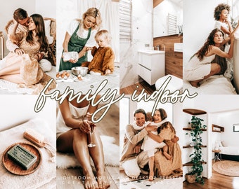Indoor Family Lightroom Presets, Mobile & Desktop (DNG, XMP)