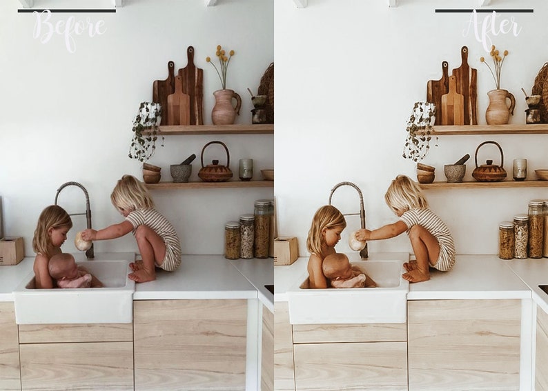 10 Premium Home Lightroom Presets/ Golden White Presets/ image 7