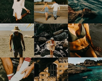 Ajustes preestablecidos de Lightroom para películas Fuji Kodak / Filtros fotográficos retro (móviles y computadoras de escritorio)