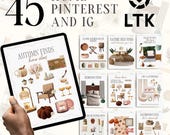 45 Editable LTK Home Finds, Pinterest Canva Templates, LTK Pinterest & Instagram Posts | Home Products Catalog