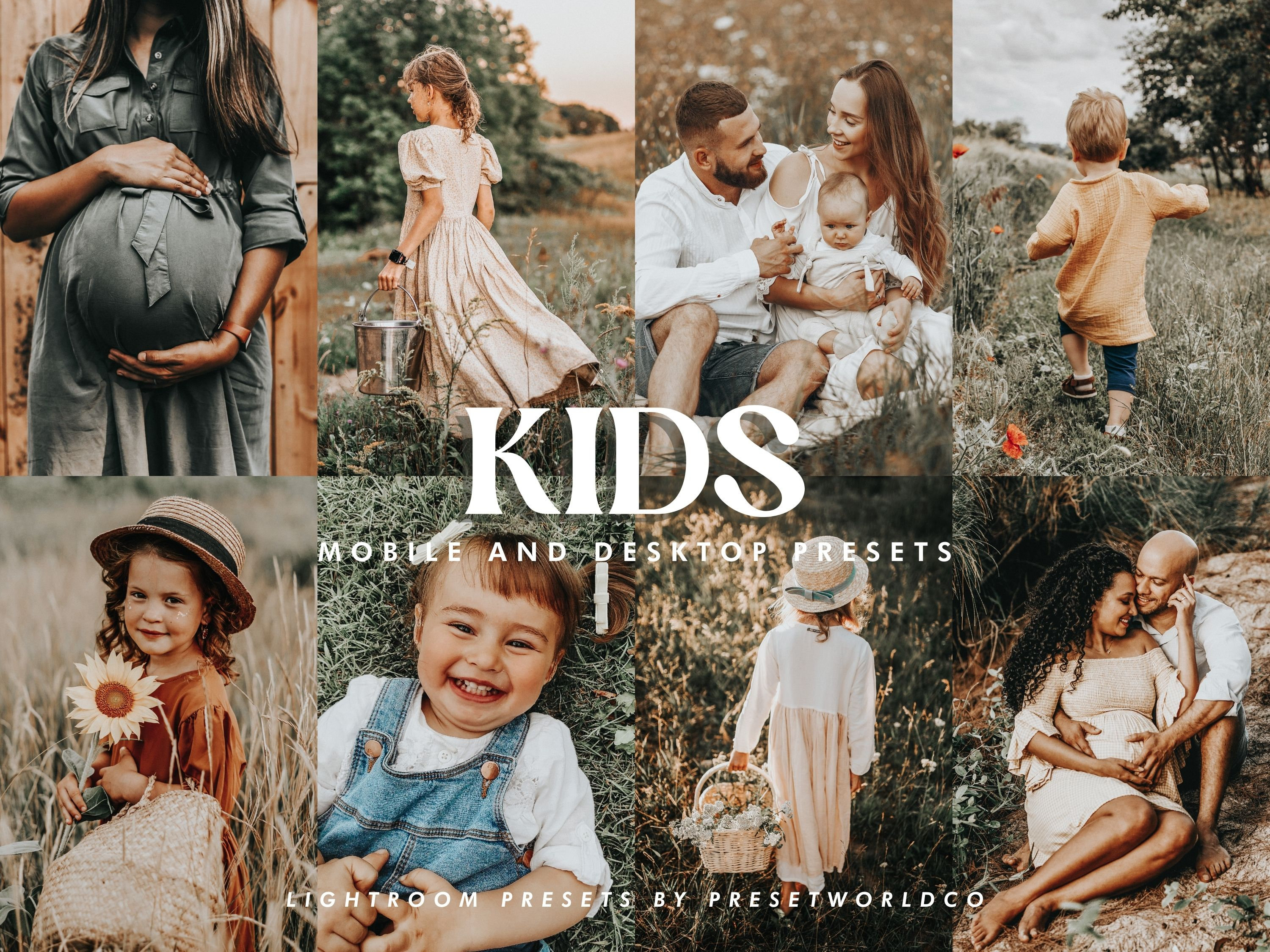 Kids Photography Lightroom Presets, Desktop Filters (XMP) - Etsy