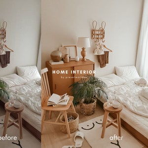 10 HOME Premium Lightroom Presets for Mobile and Desktop, Photo Presets for Home Interior Clean and Golden Instagram Lightroom Preset zdjęcie 7