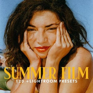 Summer Film Lightroom Presets, Fuji Kodak-Inspired (Mobile & Desktop)