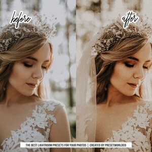 10 Lightroom Presets GOLDEN Hochzeit Presets für Handy und Desktop, Fotofilter, Fotografie, Hochzeit, Fotopresets Bild 5