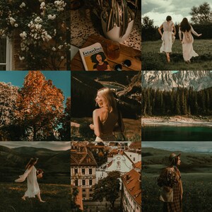 MOBILE PRESETS, 7 SOFILM lightroom presets for mobile, retro vintage film presets, retro pack, bundled presets