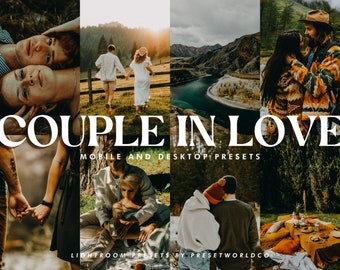 Romantic Wedding Lightroom Presets | Melancholy Mobile & Desktop Filters (DNG, XMP)
