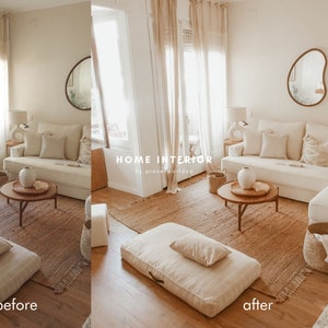 10 HOME Premium Lightroom Presets for Mobile and Desktop, Photo Presets for Home Interior Clean and Golden Instagram Lightroom Preset zdjęcie 5