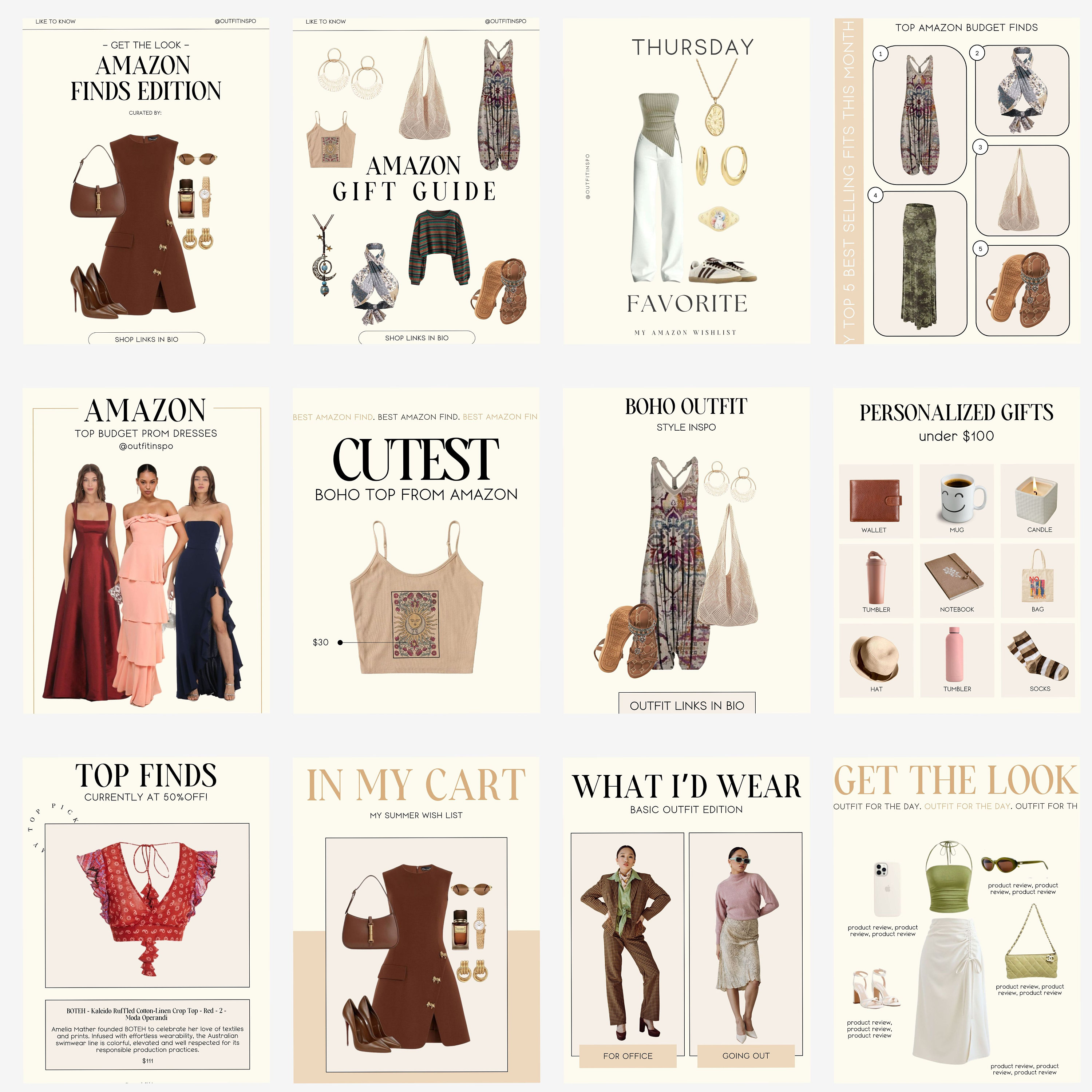 LTK Template 30 Editable LTK Canva Template Like to Know It Social ...