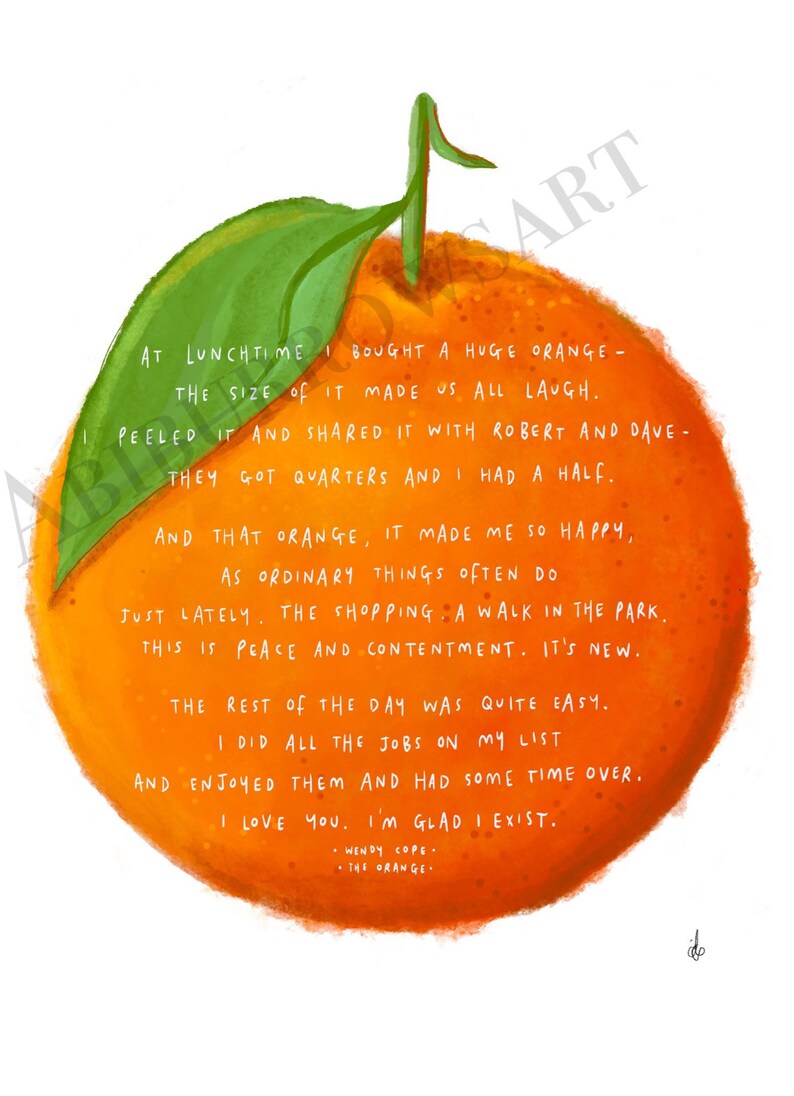 il_794xN.2409932722_52ju The Orange By Wendy Cope
