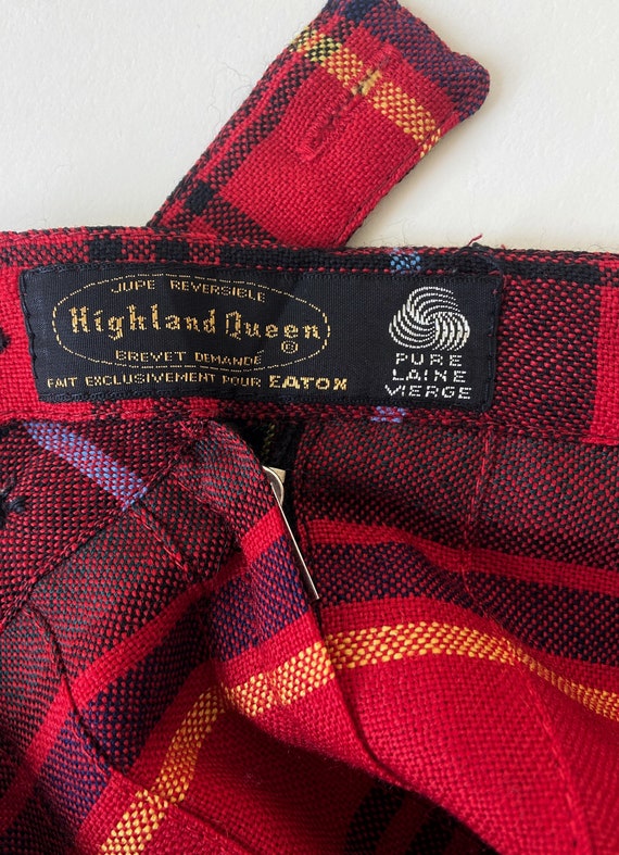 Checkered skirt queen size hotsell