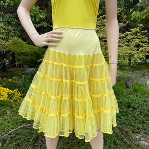 Vintage 1950S-Style Malco Modes Yellow Swing Square Dance - Etsy Canada