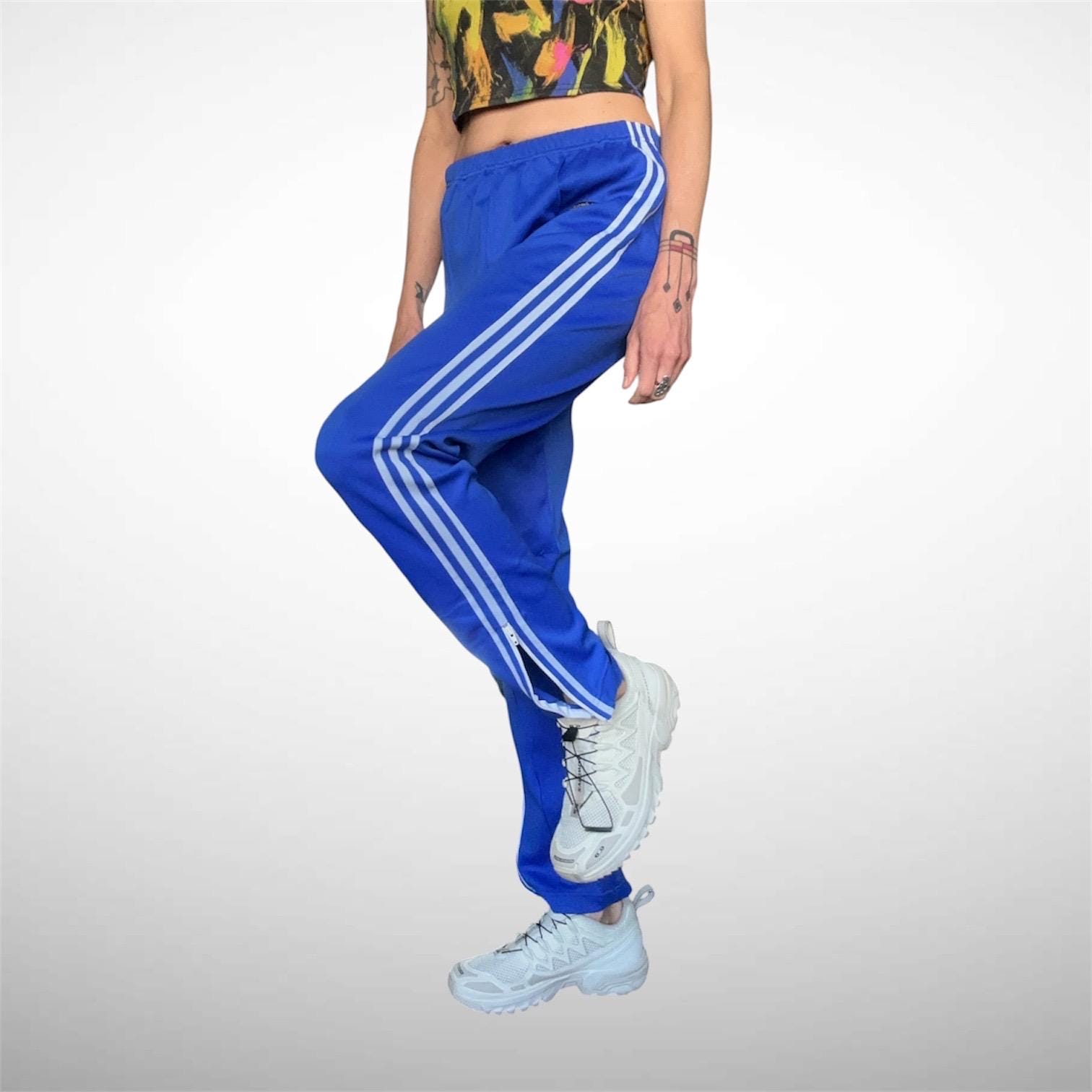 Rare Vintage 1970s-80s Adidas Blue Stirrup Zip Cuff Track Pants - Etsy