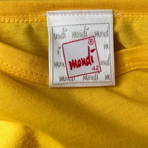 Vintage 1980s MONDI Tassel Applique Cotton T Shirt, Medium image 9