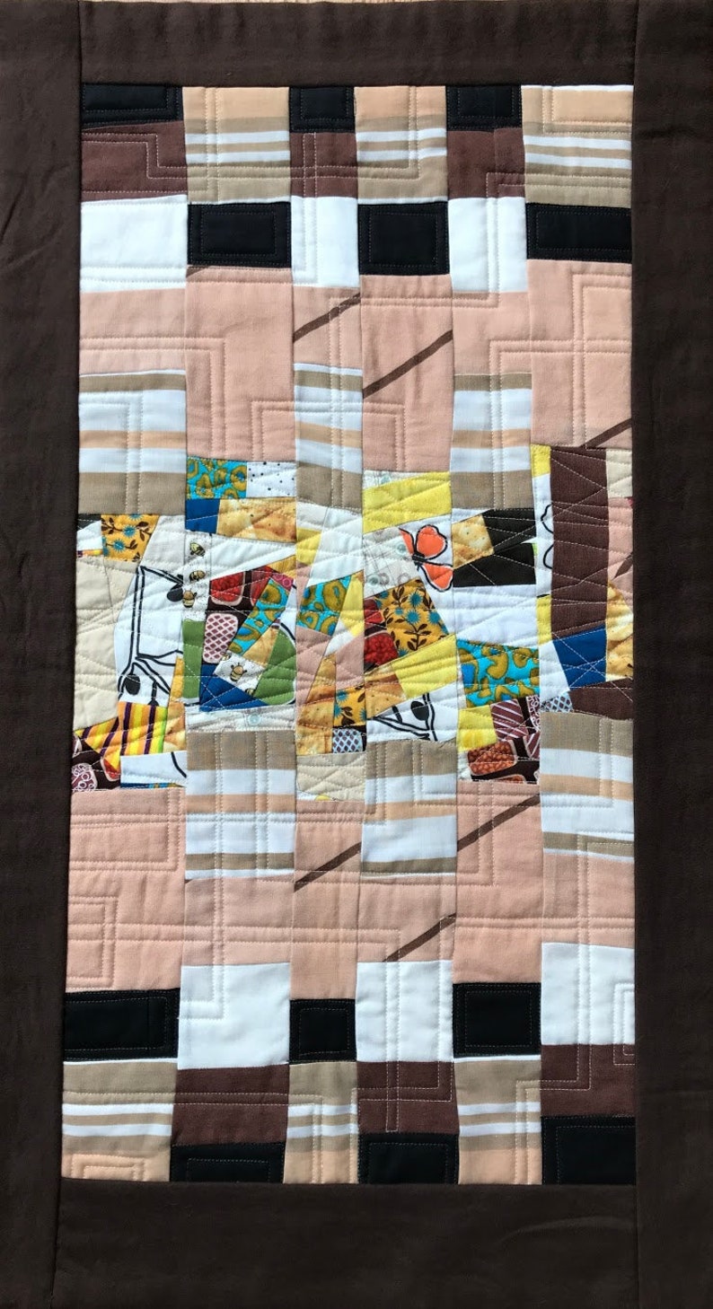 Small. Quilt Art quilt Wall hanging