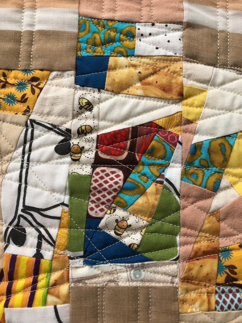 Small. Quilt Art quilt Wall hanging