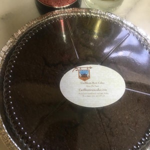 JAMAICAN RUM FRUIT Black Cake/Christmas Cake image 1