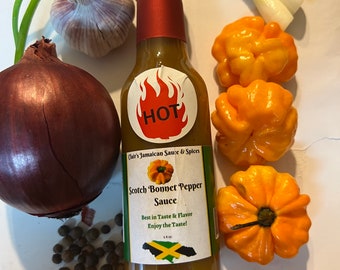 Real Jamaican Scotch Bonnet Pepper Sauce