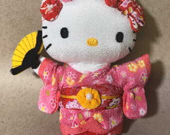 hello kitty geisha plush