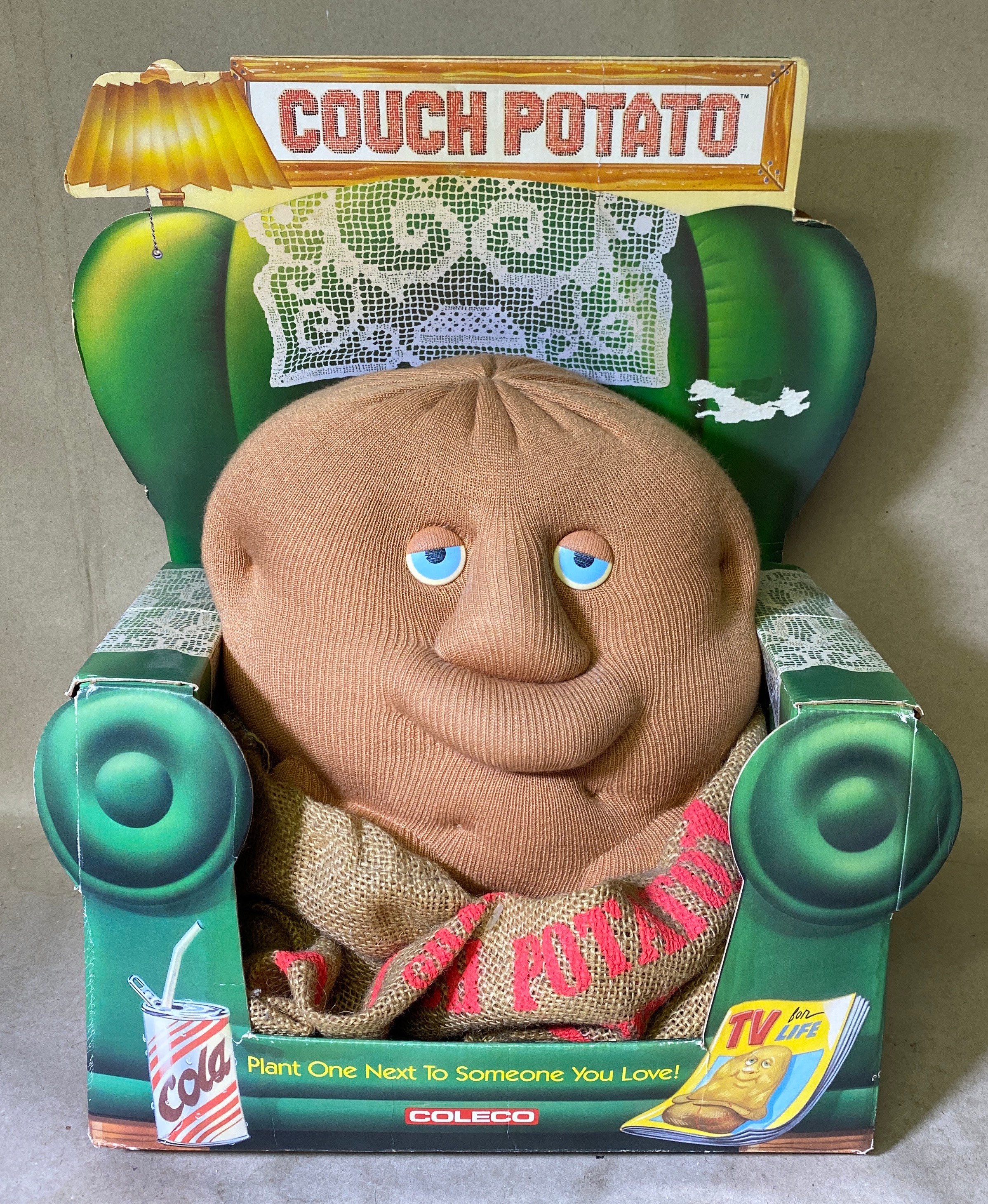 Ebay Coleco Couch Potato Toy Vintage 1987 Coleco Couch Potato 14