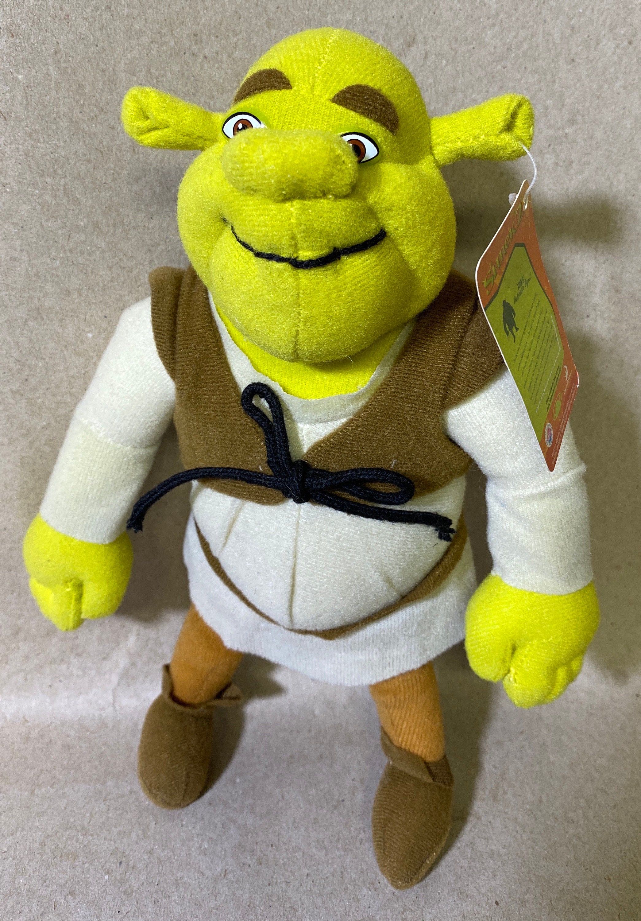 Nanco Dreamworks Shrek 2 10 Shrek Plush NEW 