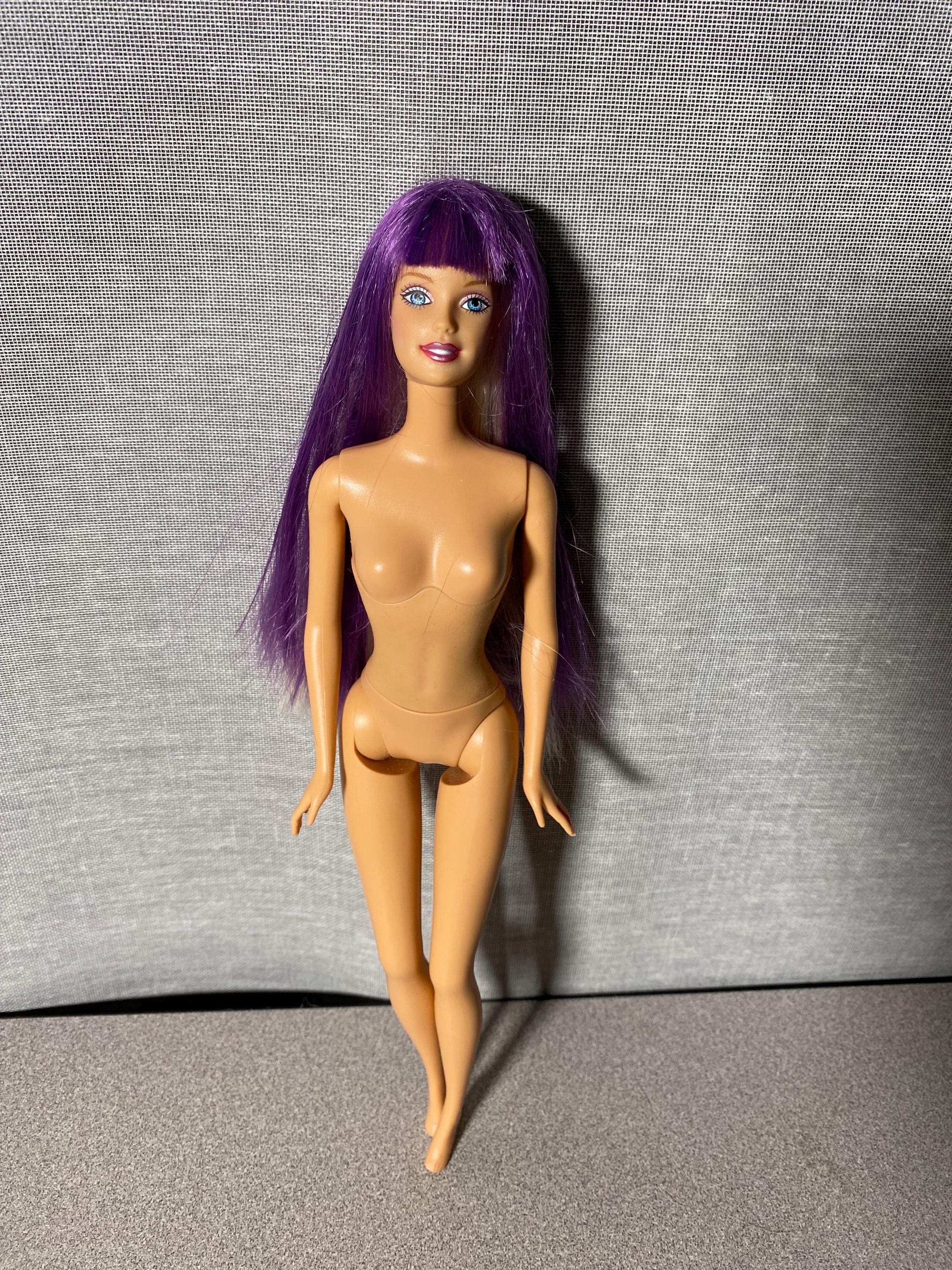 Barbie Doll Barbie Pelo Morado Barbie Pop Reveal Muñeca Uva