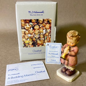 Vintage 1987 GOEBEL HUMMEL A Budding Maestro 4” Fingurine #477 - NEW!!