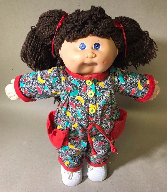 Vintage 1989 Coleco Cabbage Patch Kids Designer Line Crimped Etsy