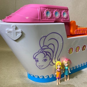 Polly Pocket! Clubhouse da Polly, Set de Jogos, Polly e Peaches